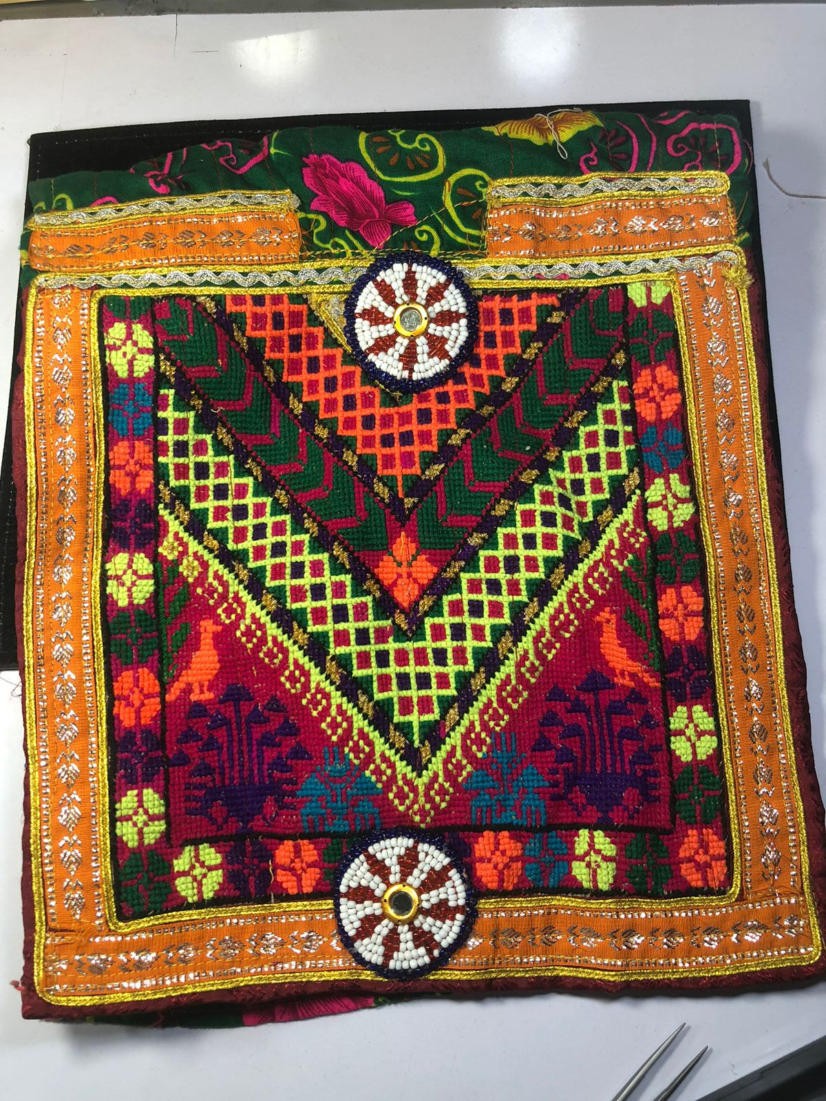 vintage tribal boho patches
