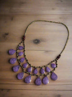 afghani mirror necklace
