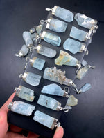 aquamarine rough stone pendant price
