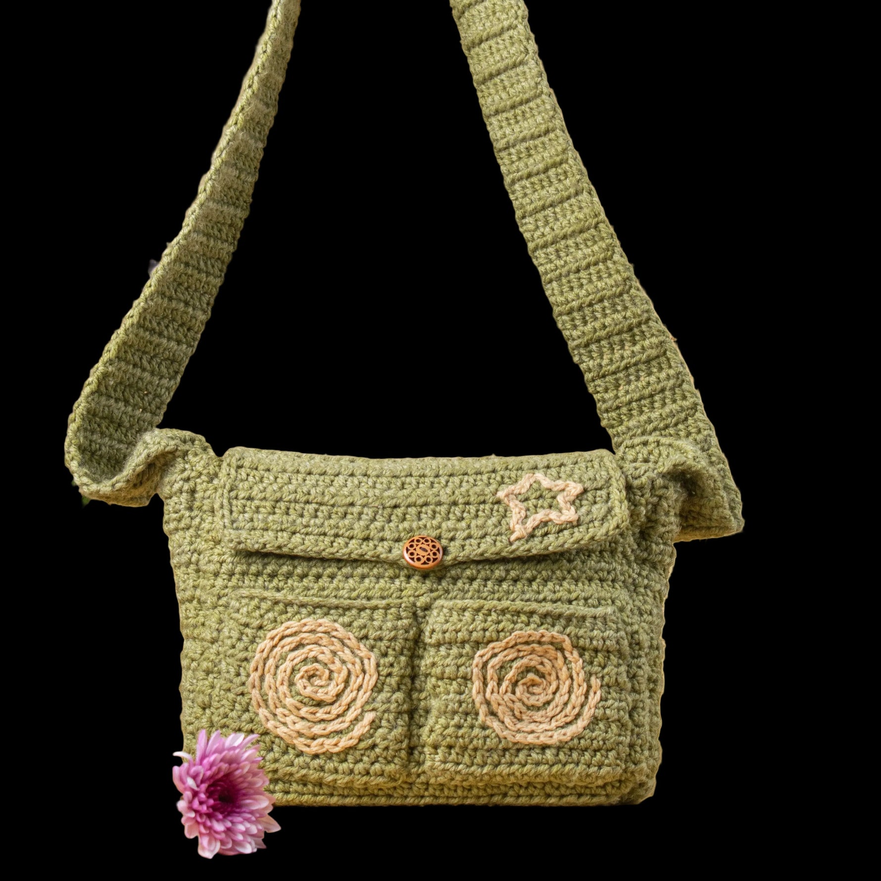 Pure handmade Crochet Woman Handbag