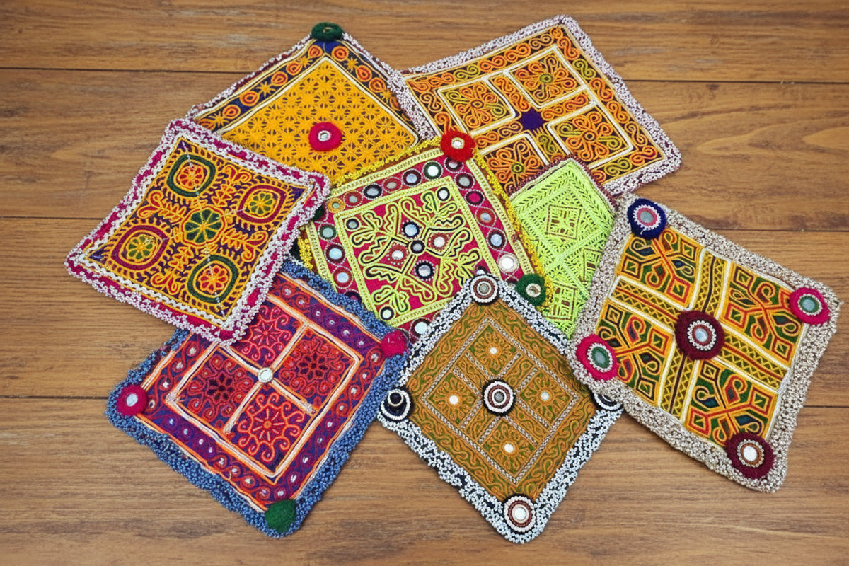 traditional Kuchi women dress patches Afghanistan handmade

