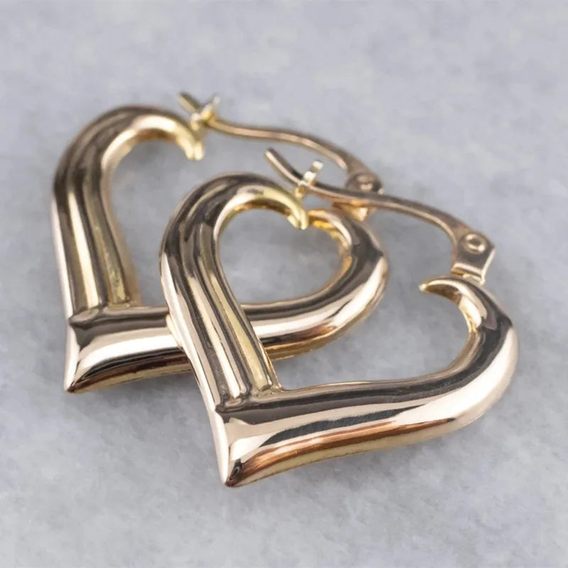 gold plated hoop earrings for women
