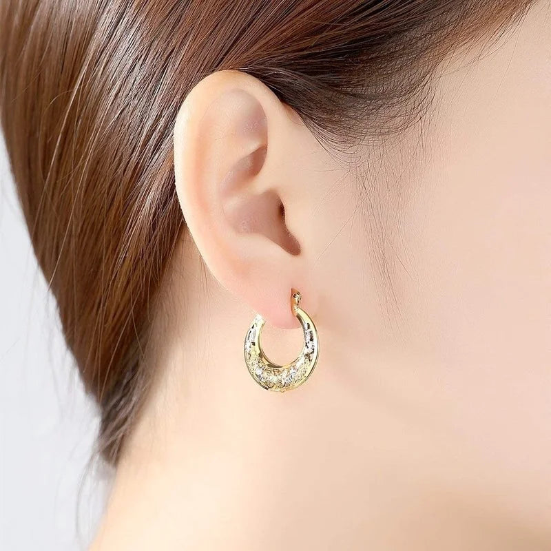 hand engraved butterfly earrings for women
