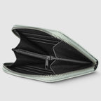 leather zip wallet women for Sale