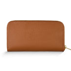 Large Leather Zip Wallet for Women – Italian Calf Leather