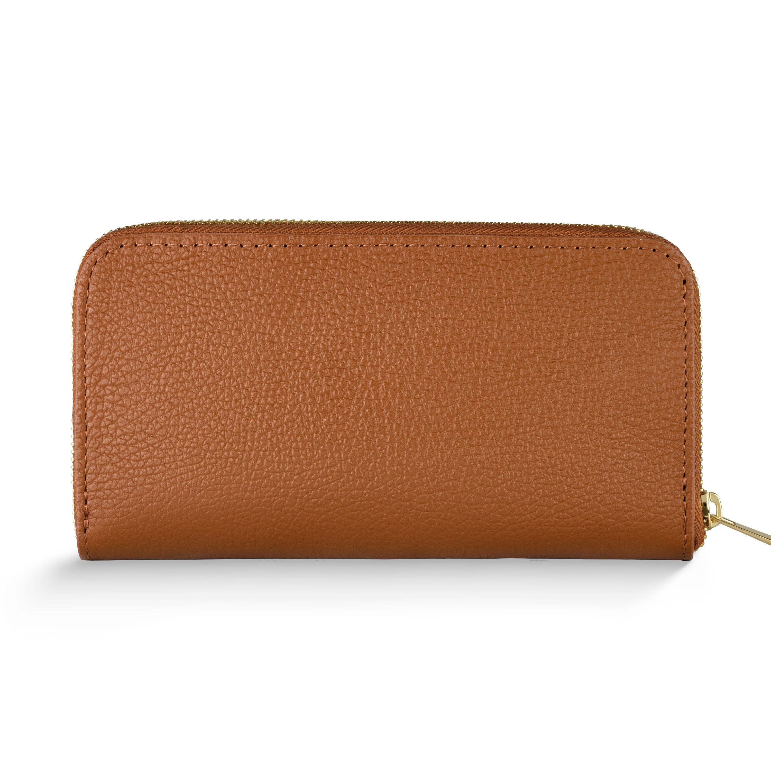 Large Leather Zip Wallet for Women – Italian Calf Leather