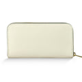 leather zip wallet women