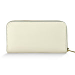leather zip wallet women