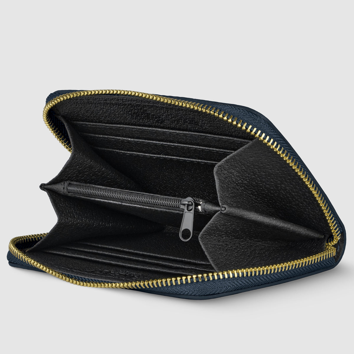 Explore leather zip wallet women