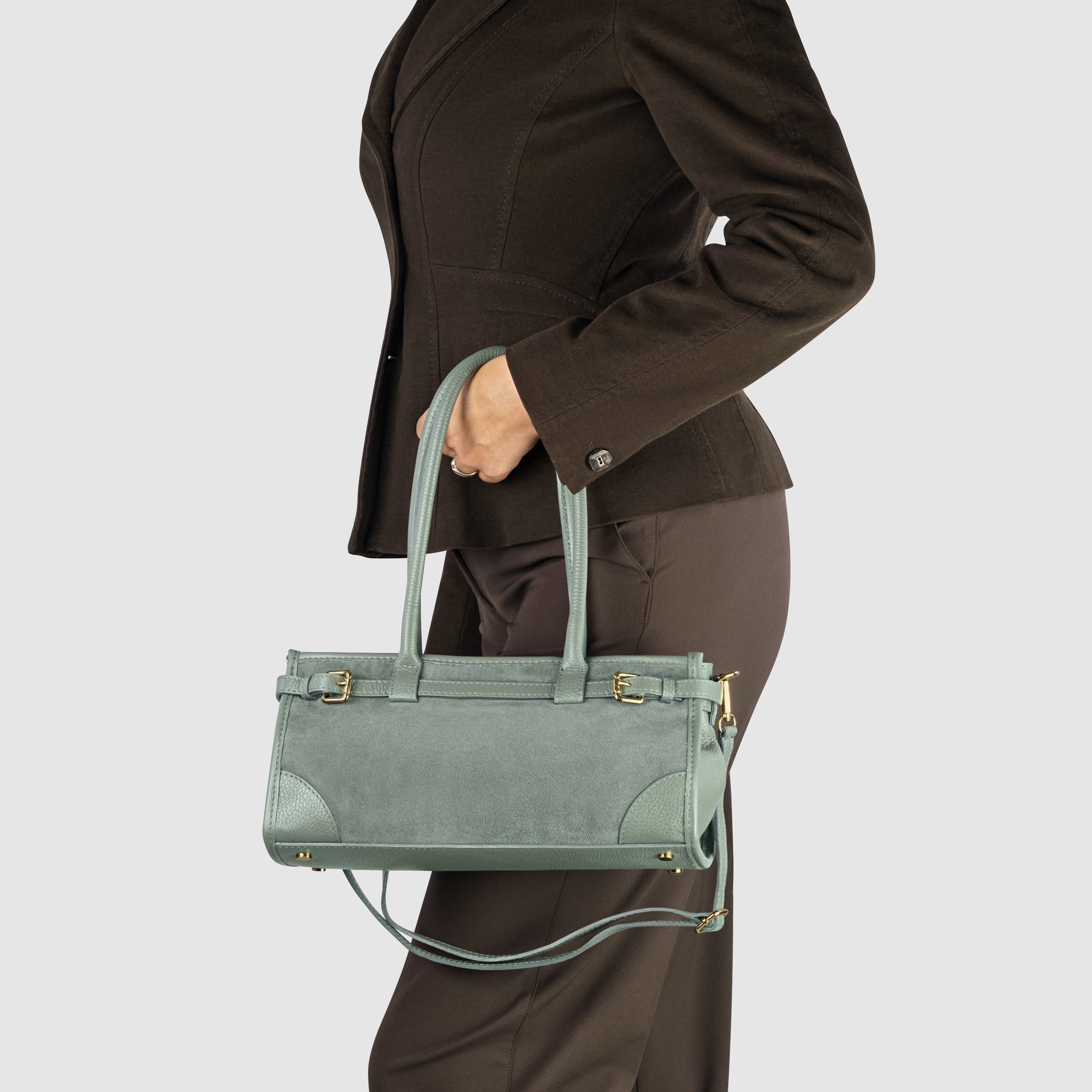 casual suede tote bag women everyday fashion