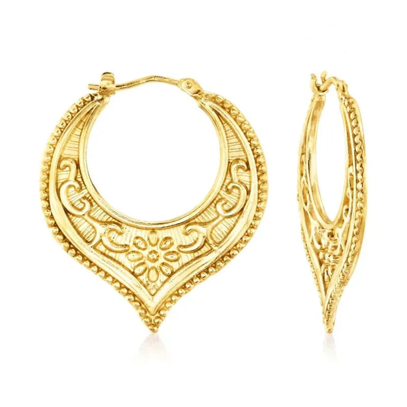 vintage metal earrings for women

