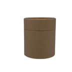 Brown cylindrical container packing for food