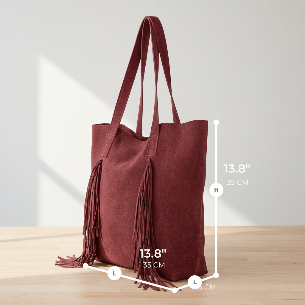 Custom leather weekender bag genuine