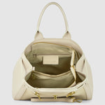 designer suede tote bag for women modern Italian style