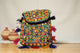 Handcrafted mirror embroidery purse