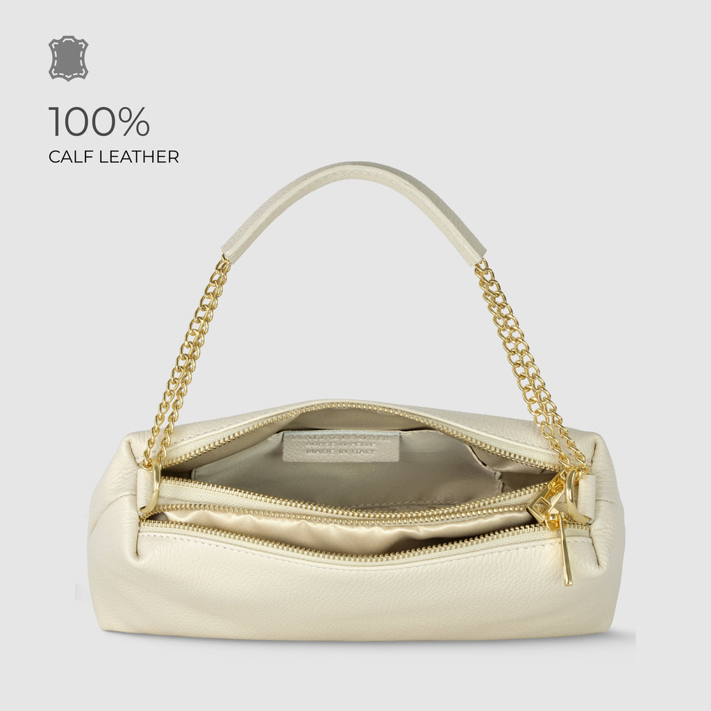 fashionable Italian leather tote suede stylish design