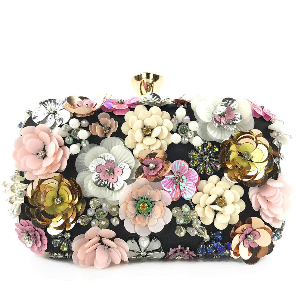 stylish floral evening purse for women
