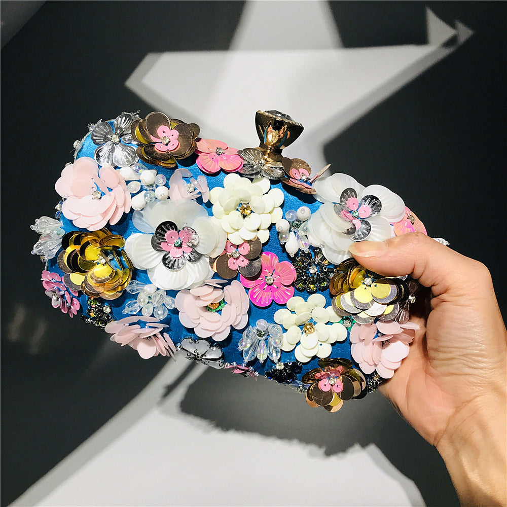 women’s floral evening bag
