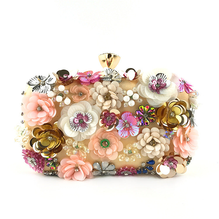 colorful formal clutch purse for women
