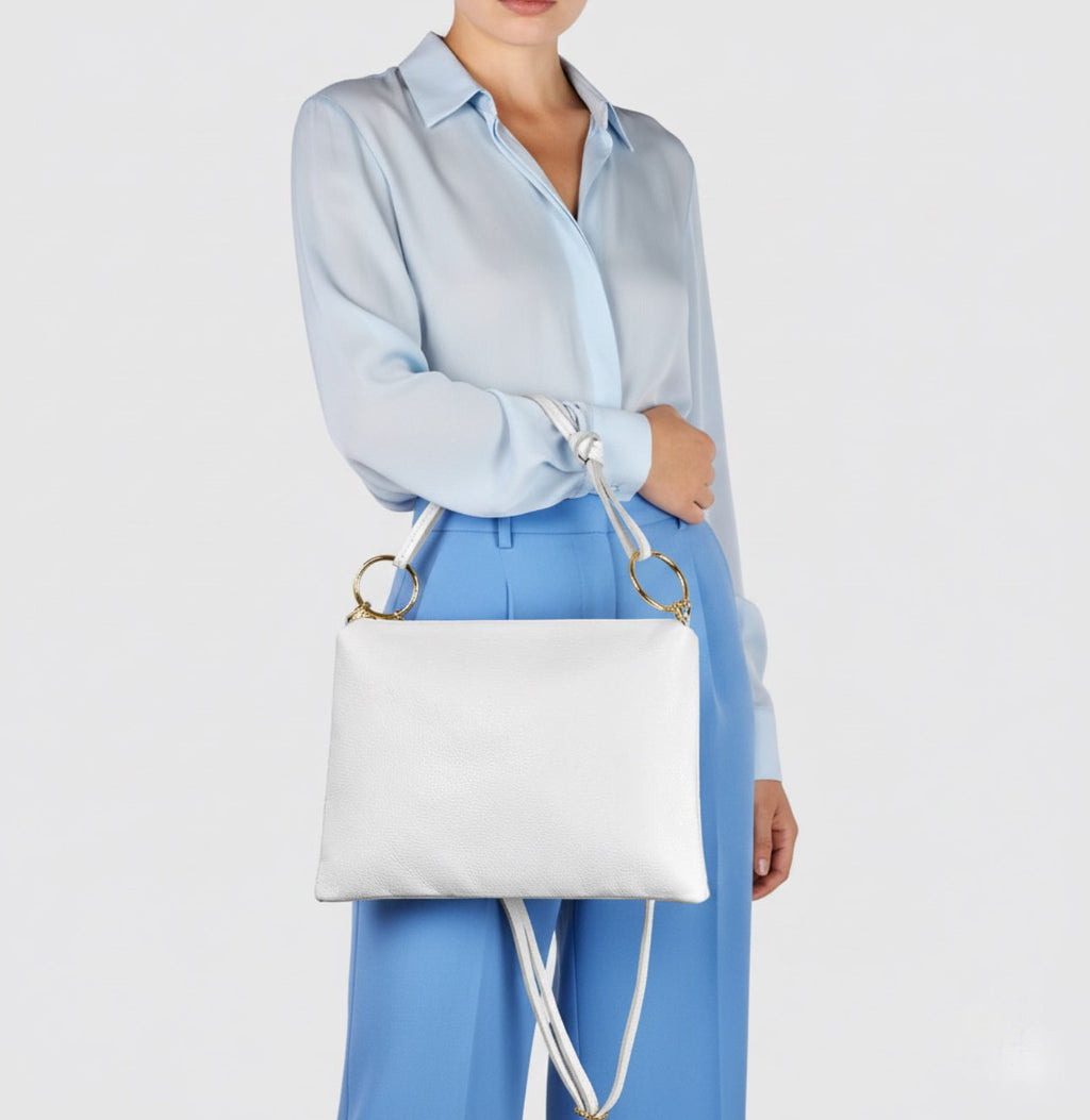 genuine leather suede bag for women