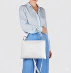 genuine leather suede bag for women