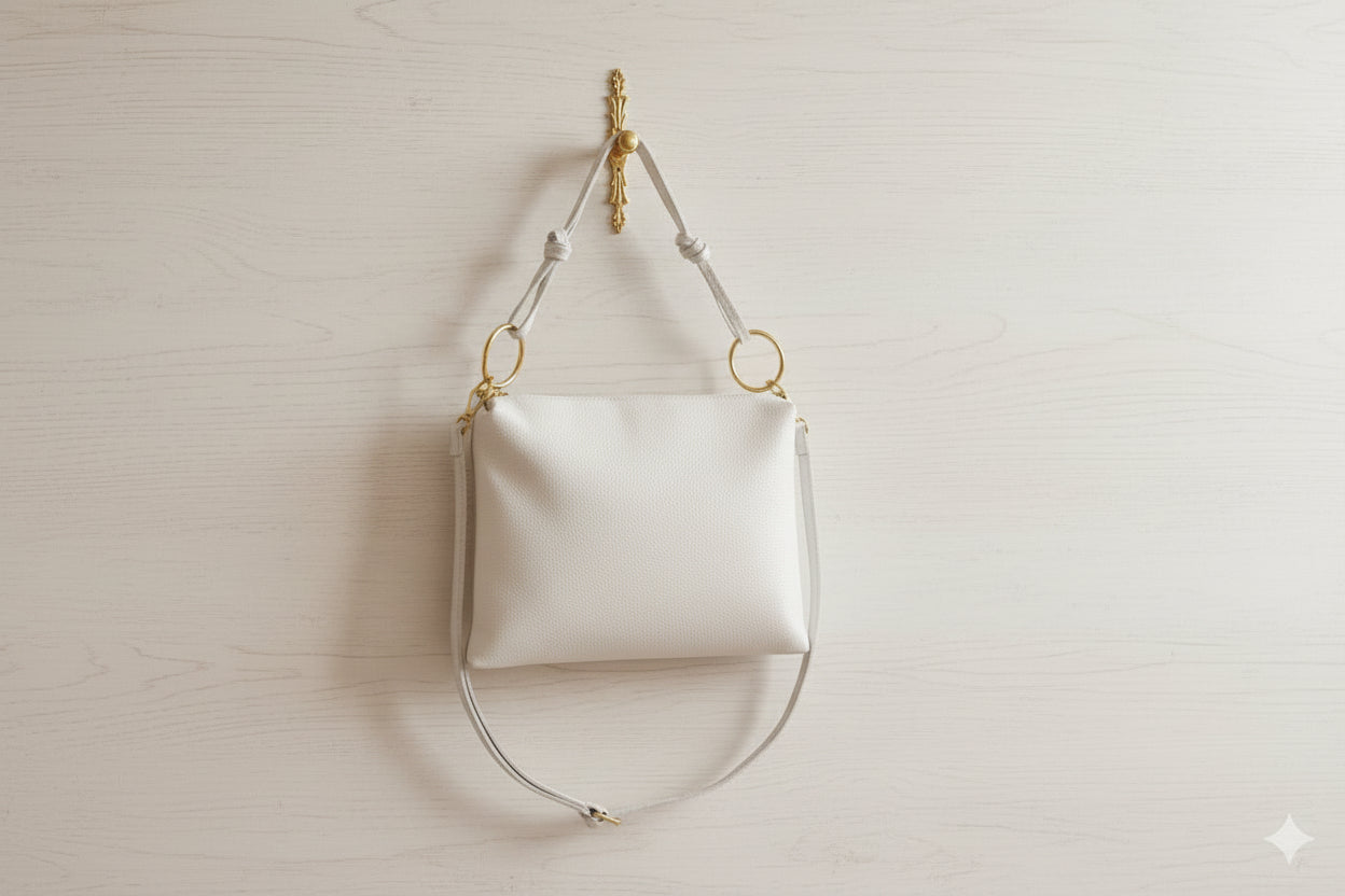 genuine Italian leather bag travel friendly