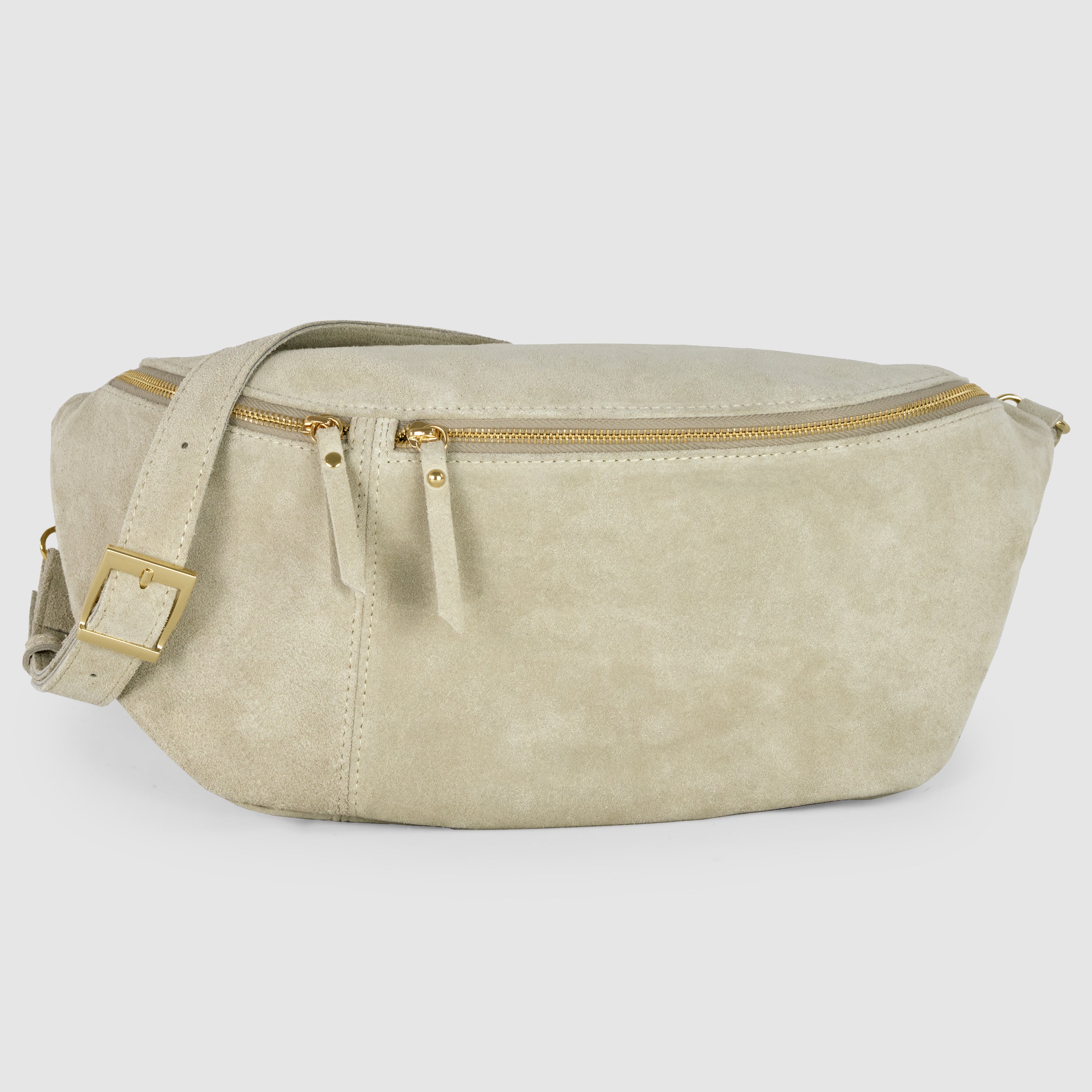Italian Genuine Suede Crossbody Bag | Handcrafted Leather Purse