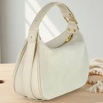 Suede leather crossbody