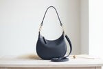 Italian  suede crossbody bag women