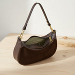 Suede casual purse