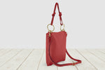 Buy genuine suede leather purse