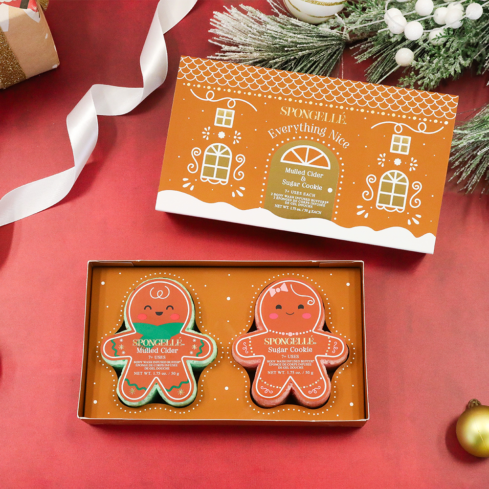 gingerbread scented body buffer