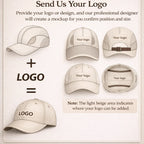Custom Factory-Made Luxury-Style Baseball Cap – Premium Fashion Headwear