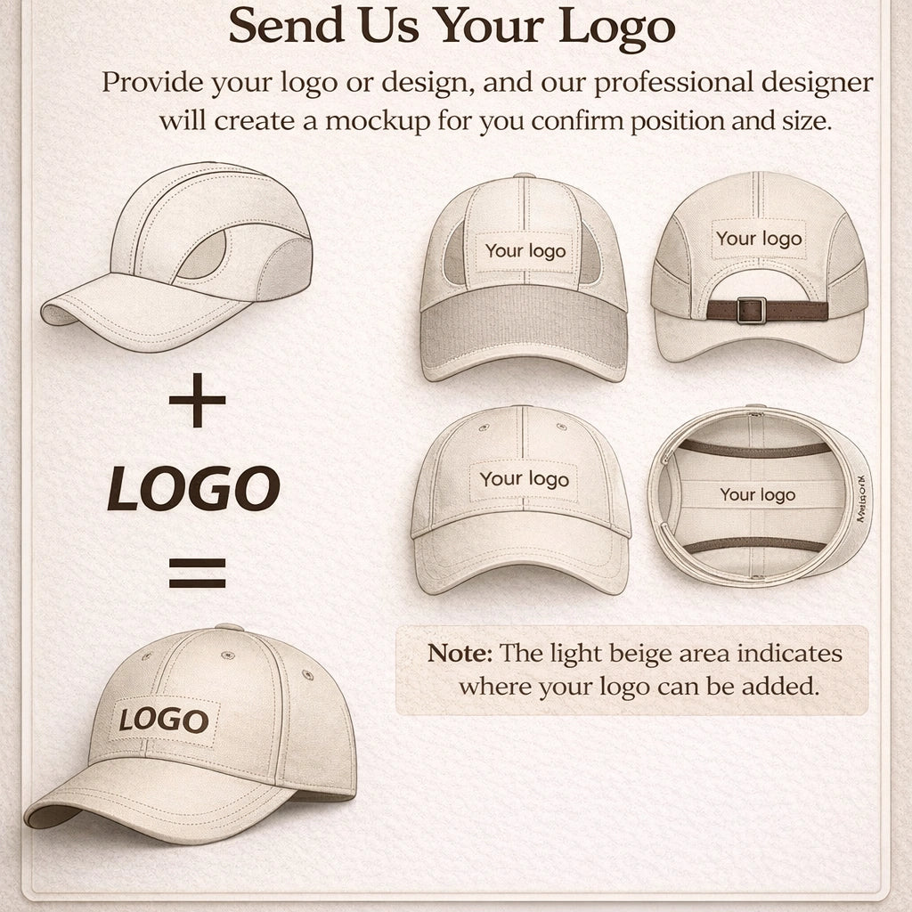 Custom Factory-Made Luxury-Style Baseball Cap – Premium Fashion Headwear