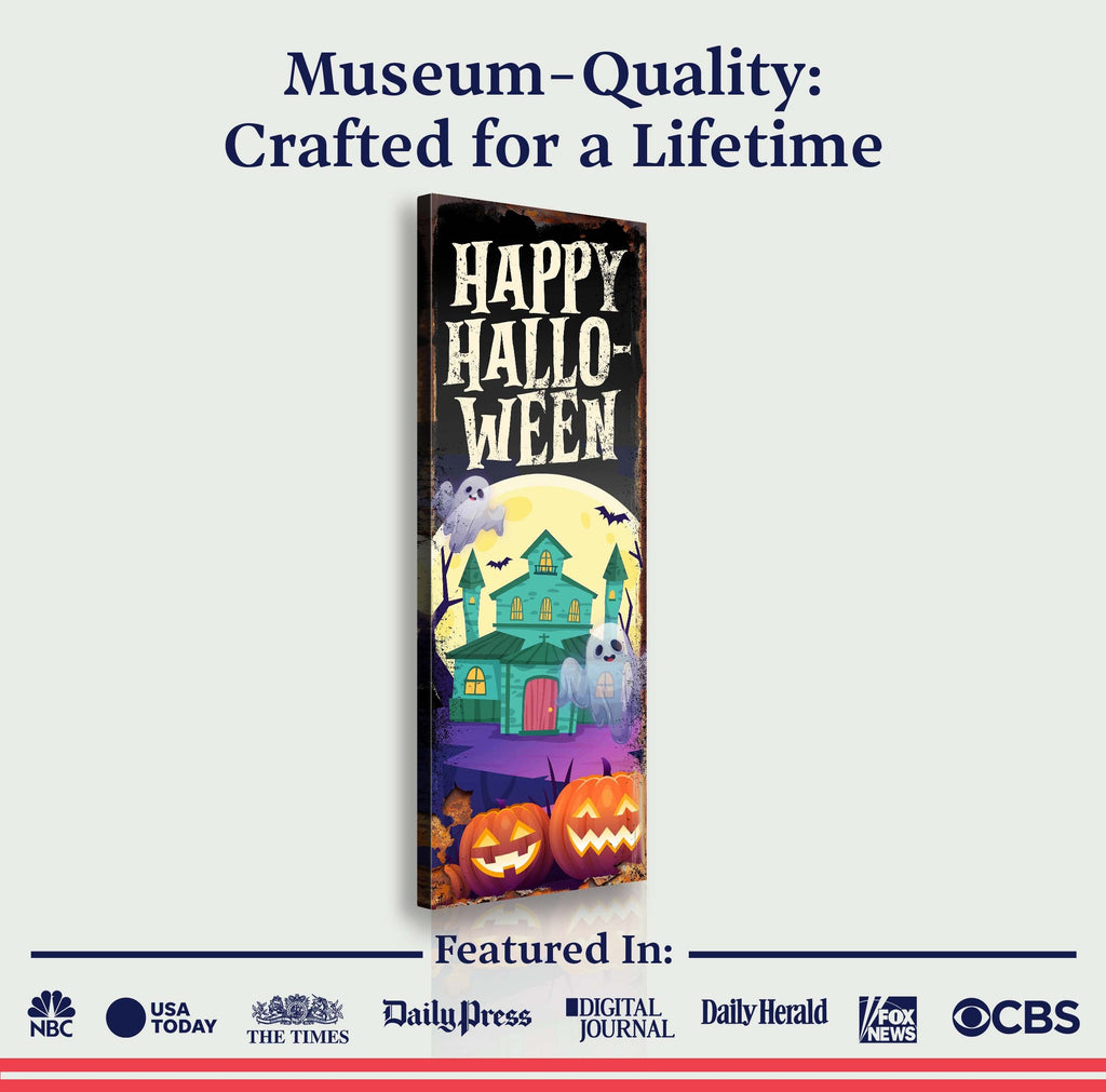 halloween porch welcome decoration