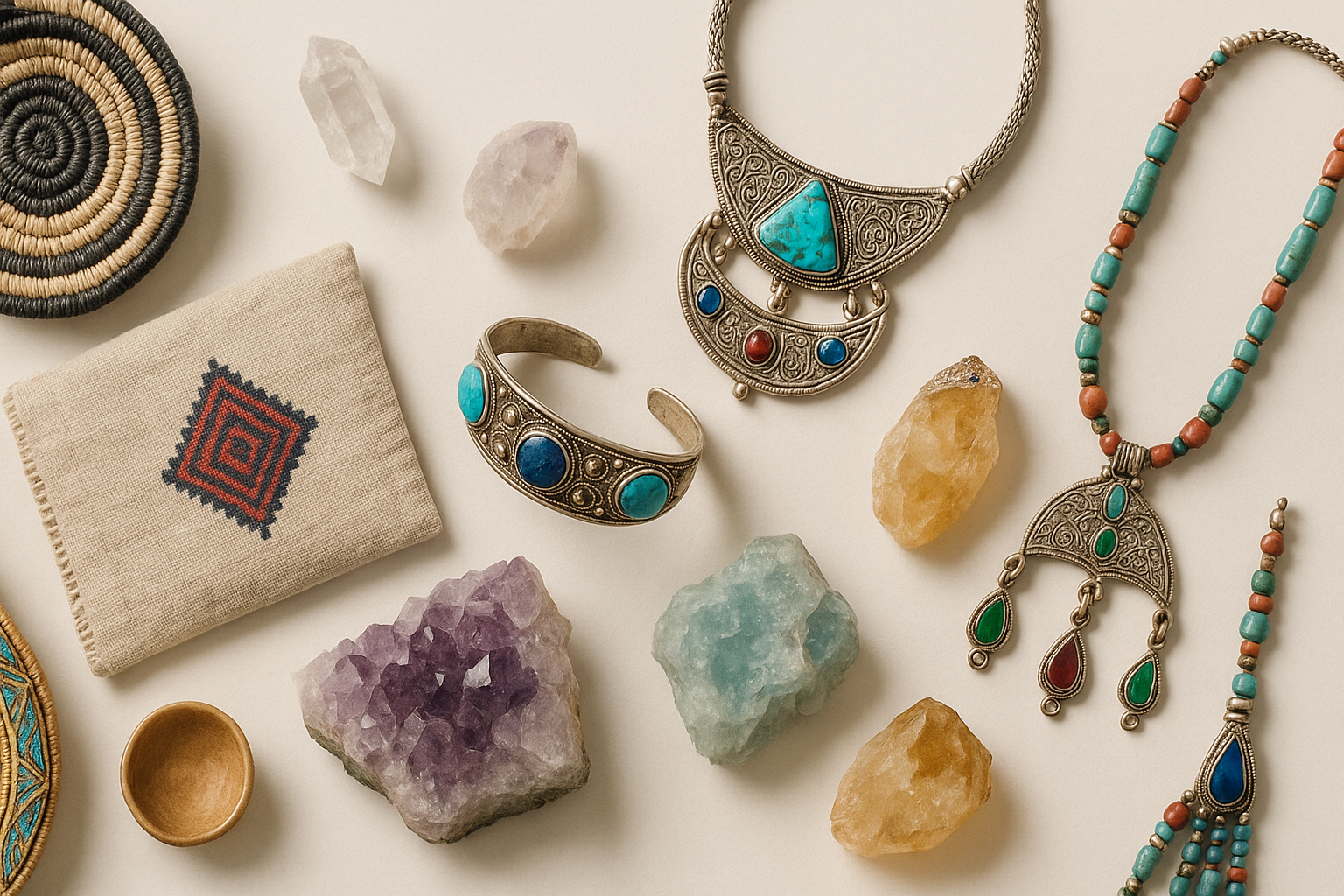 Buy Handmade Crystal Crafts, Healing Stone Pendants, Afghan Jewelry, Vintage Jewelry, Wholesale Raw Crystals, Raw Stone Jewelry 