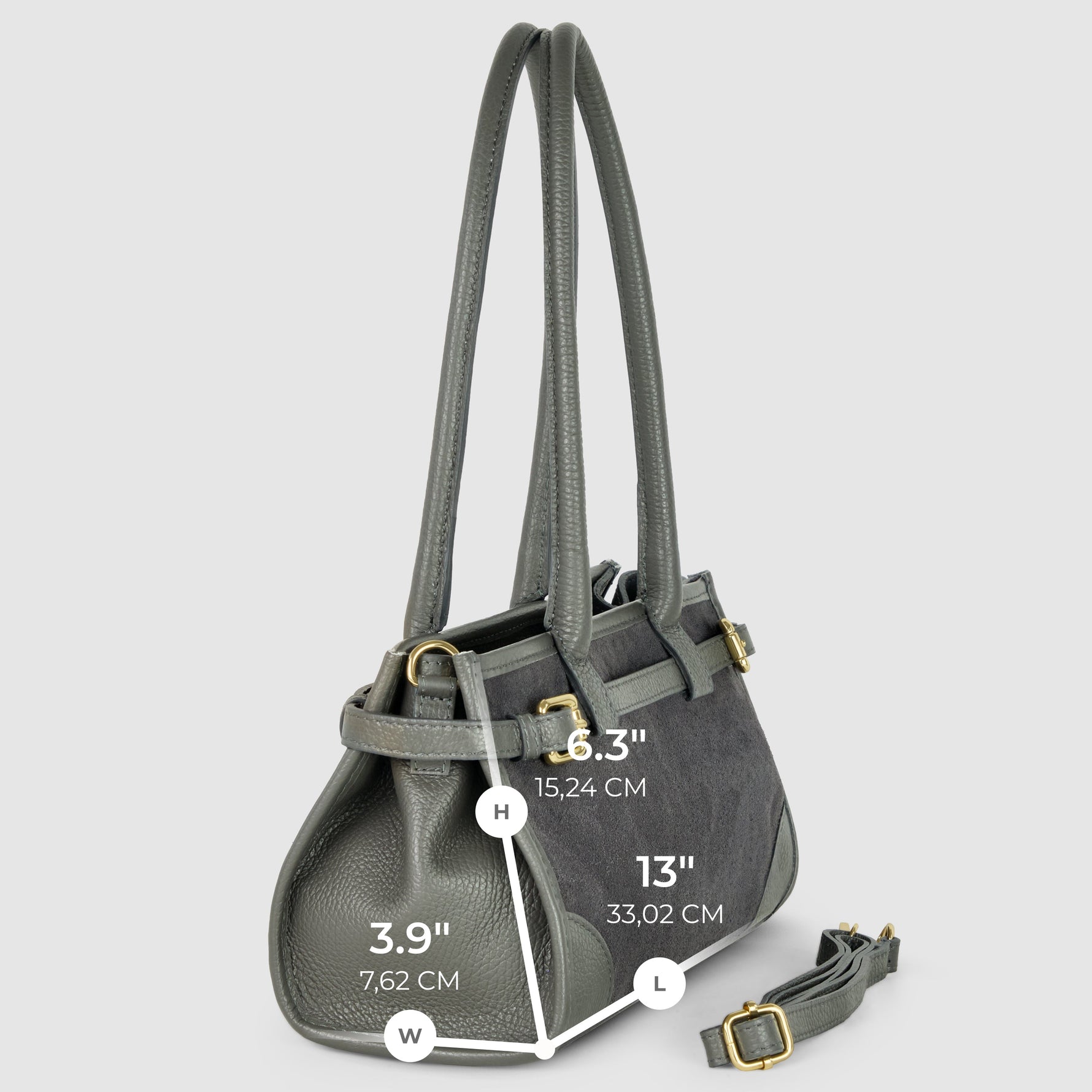 handmade Italian suede tote bag luxury craftsmanship