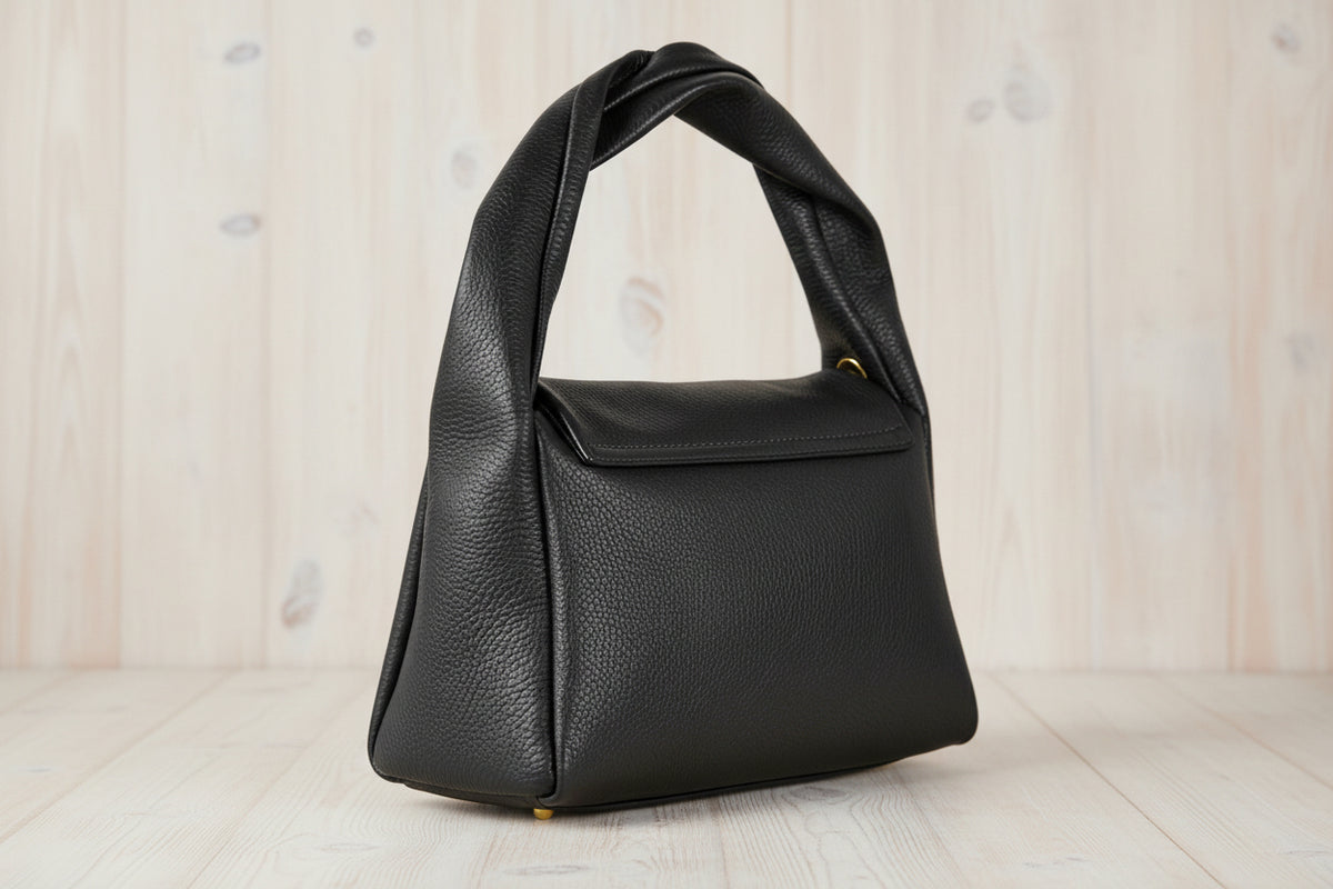 Handmade leather bag artisan crafted
