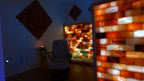Himalayan Salt Sauna Bricks 4"x8"x2" – 72 Bricks | 16 Sq Ft Wall Coverage
