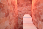 Himalayan Salt Sauna Bricks 4"x8"x2" – 72 Bricks | 16 Sq Ft Wall Coverage