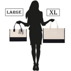 Custom Logo Cotton Canvas & Jute Tote Bags