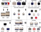 Custom Logo Cotton Canvas & Jute Tote Bags