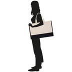 Custom Logo Cotton Canvas & Jute Tote Bags