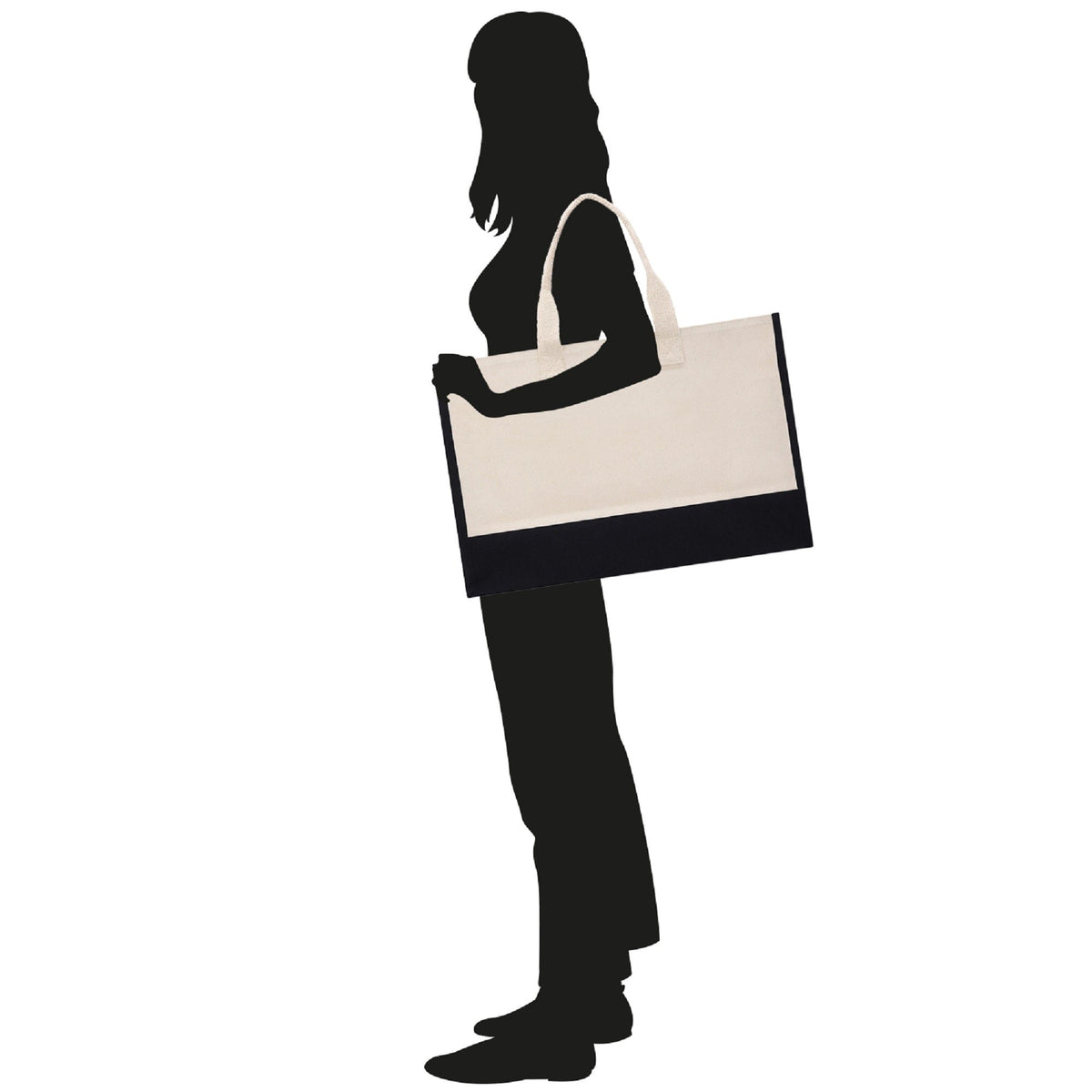 Custom Logo Cotton Canvas & Jute Tote Bags