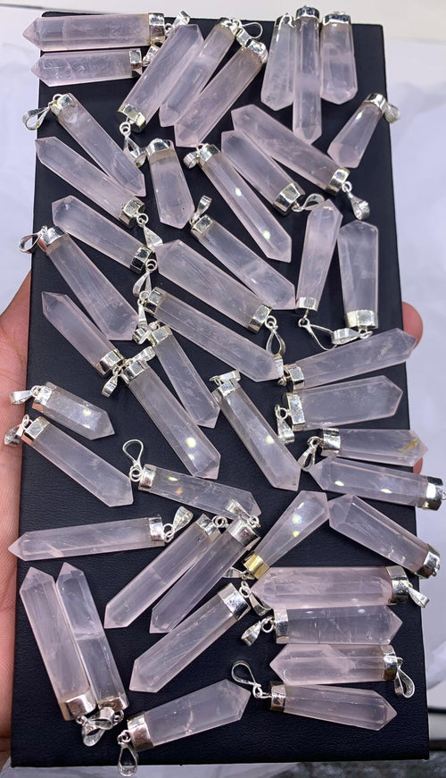 lilac kunzite crystal