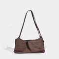 soft matte hobo shoulder bag