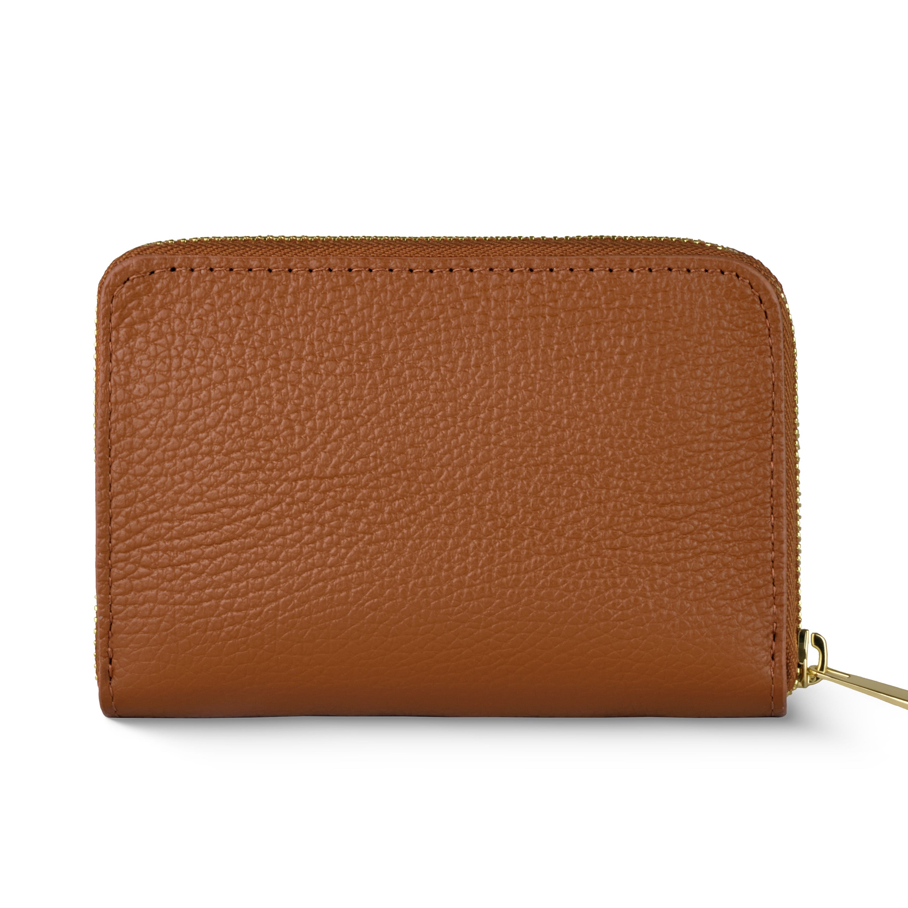 Buy leather zip wallet women