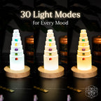 seven crystal healing meditation lamp buy online


