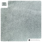 Metallic Leather Zip Wallet for Women – Italian Calf Leather, 6 Card Slots & Coin Pocket