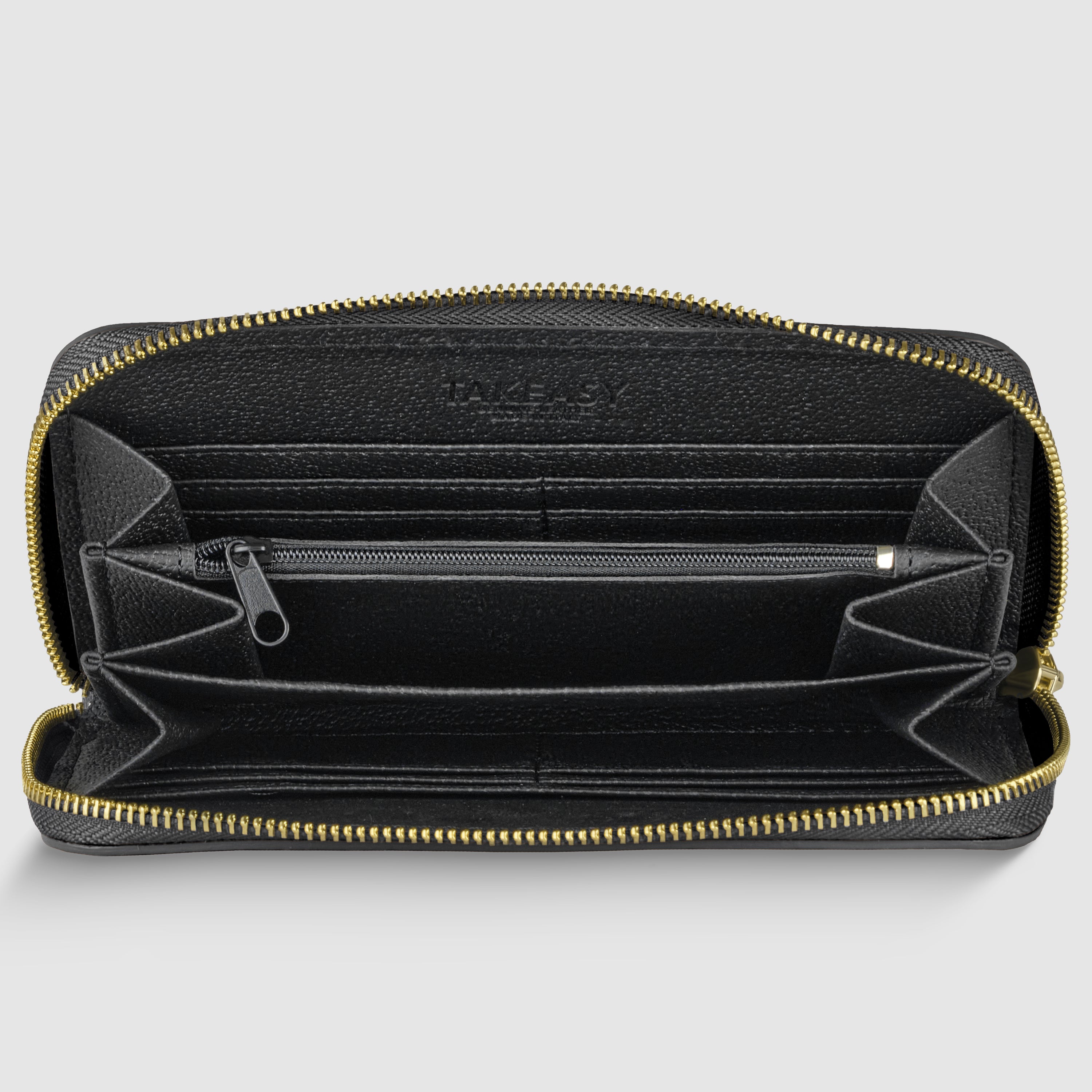modern leather purse wallet